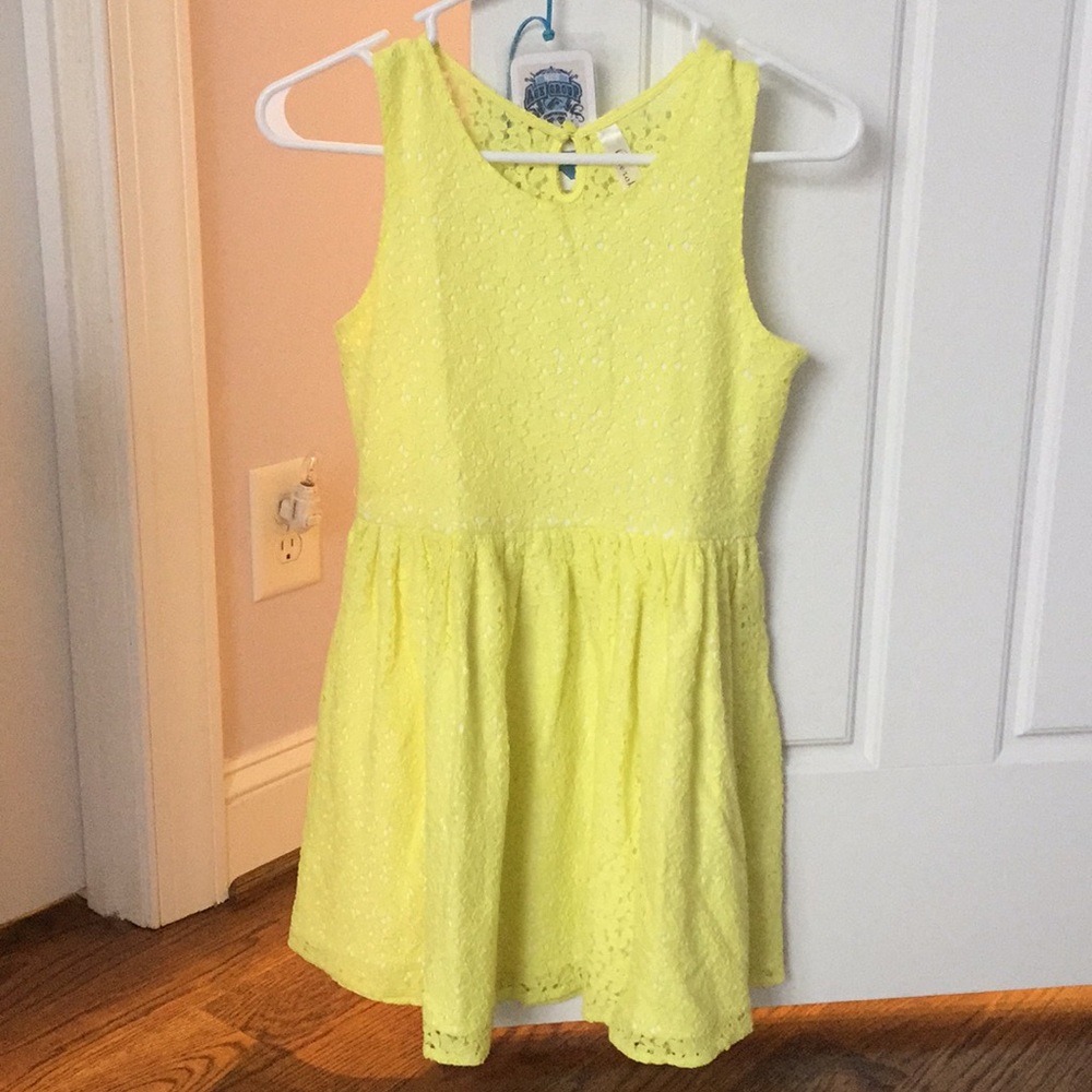 Yellow Lace Dress